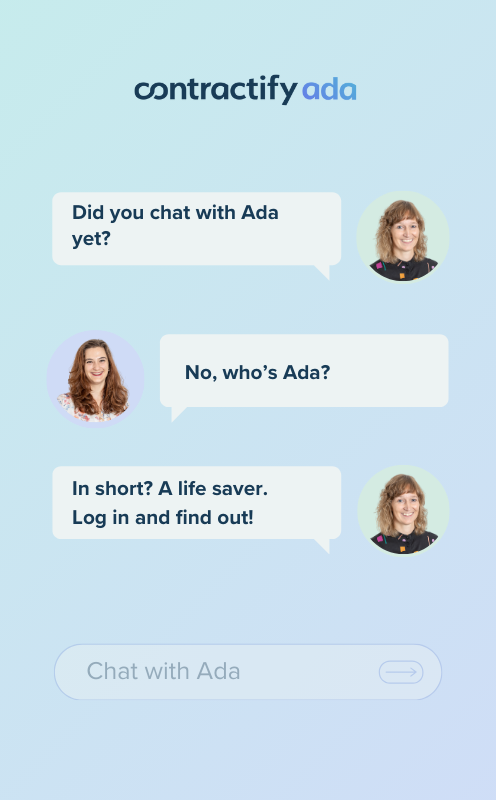 Did you chat with Ada yet?