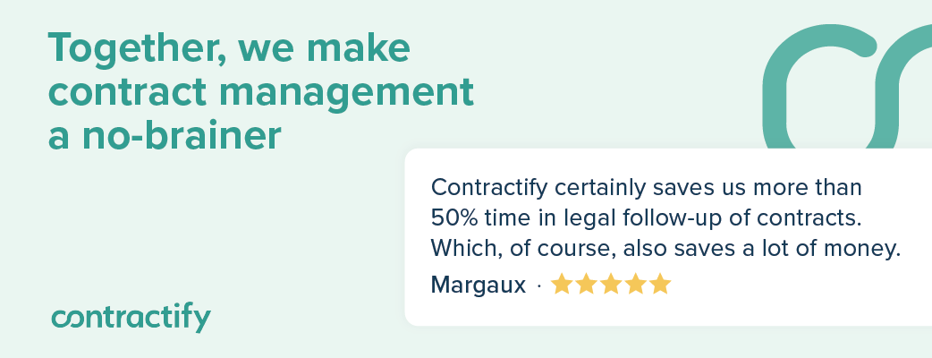 Together, we make contract management a no-brainer